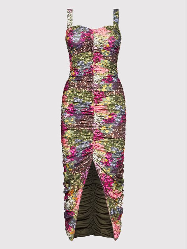 ROTATE ROTATE Лятна рокля Dothe RT1208 Цветен Slim Fit