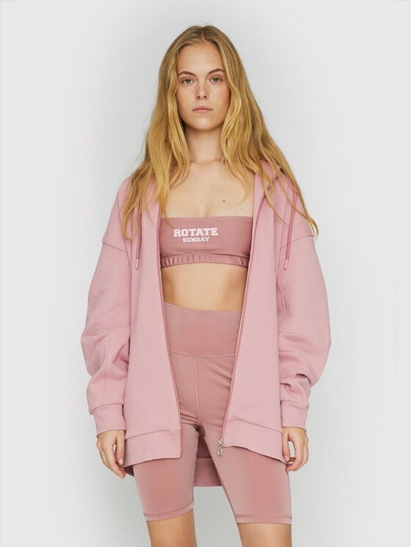 ROTATE ROTATE Суитшърт Selma RT463 Розов Loose Fit