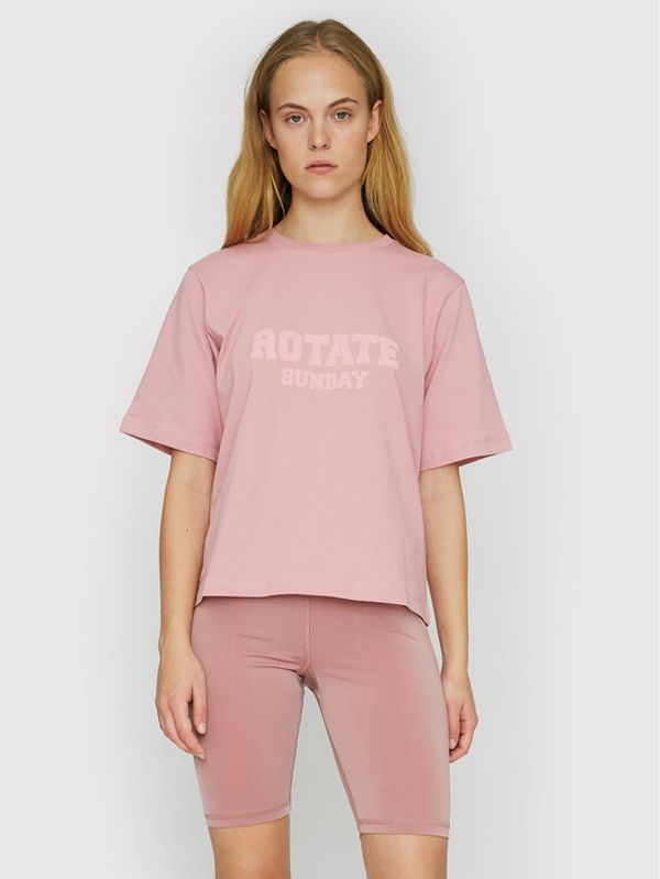 ROTATE ROTATE Тишърт Aster RT455 Розов Loose Fit