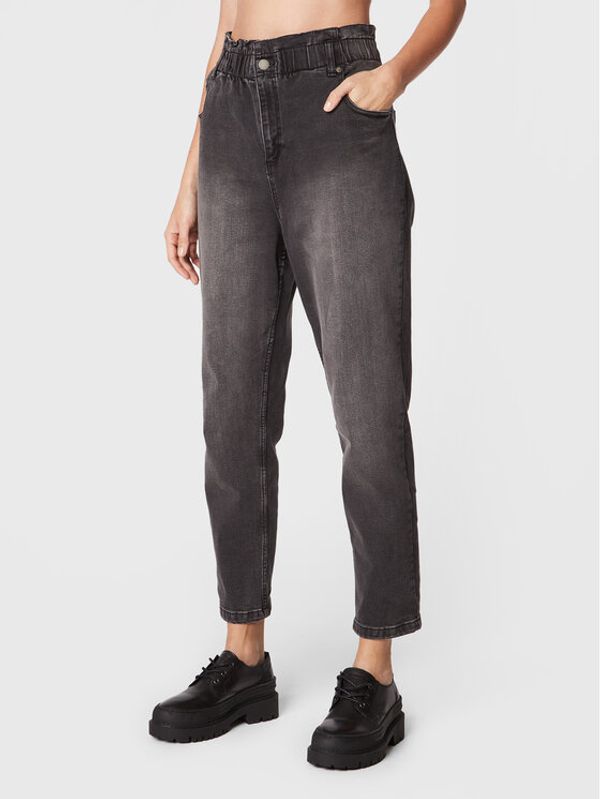 Roxy Roxy Дънки End Game ERJDP03281 Сив Relaxed Fit