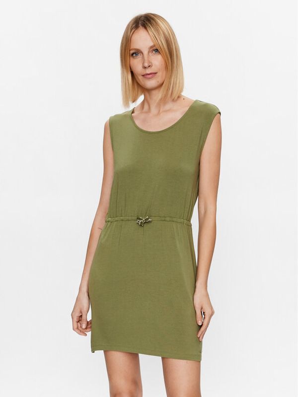 Roxy Roxy Ежедневна рокля Windy Fly Away ERJKD03421 Зелен Regular Fit