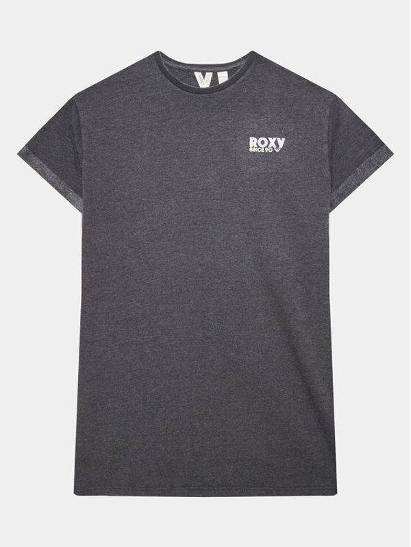Roxy Roxy Ежедневна рокля You Rock My World ERGKD03223 Сив Oversize