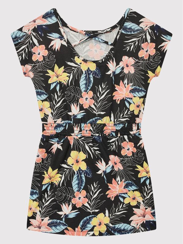 Roxy Roxy Лятна рокля Best Song Ever ERGKD03188 Черен Regular Fit