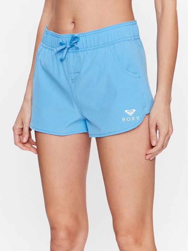 Roxy Roxy Плажни шорти ERJBS03165 Син Regular Fit