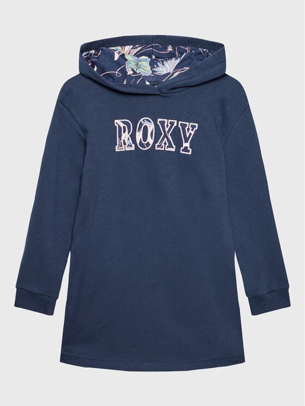 Roxy Roxy Плетена рокля ERGKD03213 Тъмносин Regular Fit