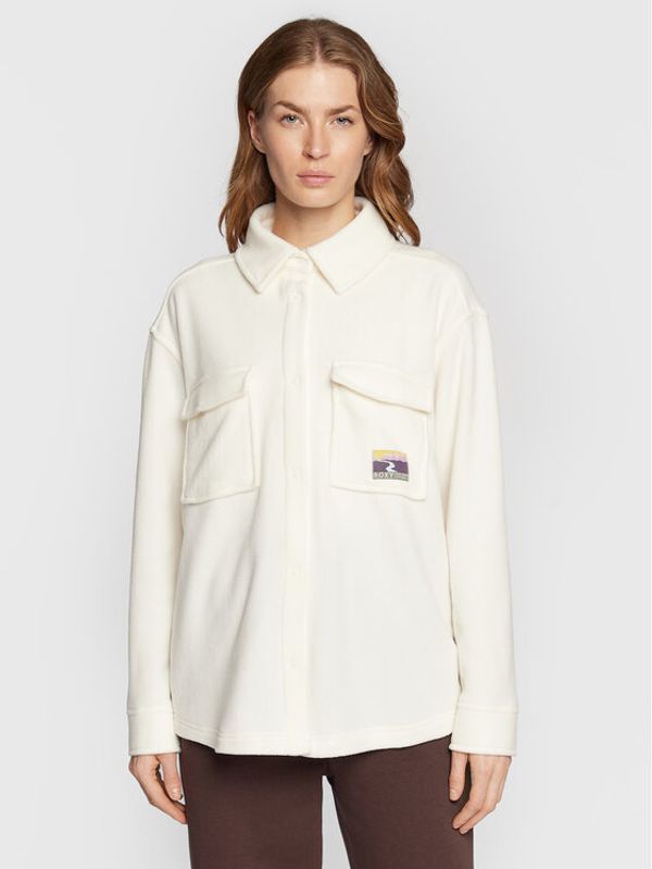 Roxy Roxy Риза Because The Night ERJPF03108 Бежов Loose Fit