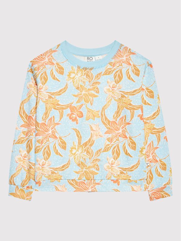 Roxy Roxy Суитшърт Off To The Beach ERGFT03698 Син Regular Fit