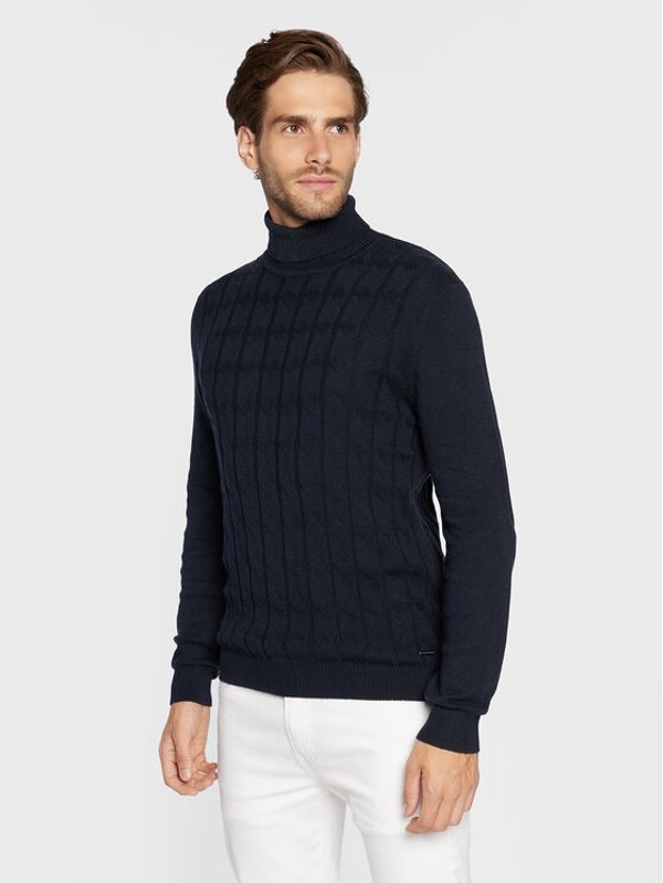 Roy Robson Roy Robson Поло 7881-91 Тъмносин Regular Fit