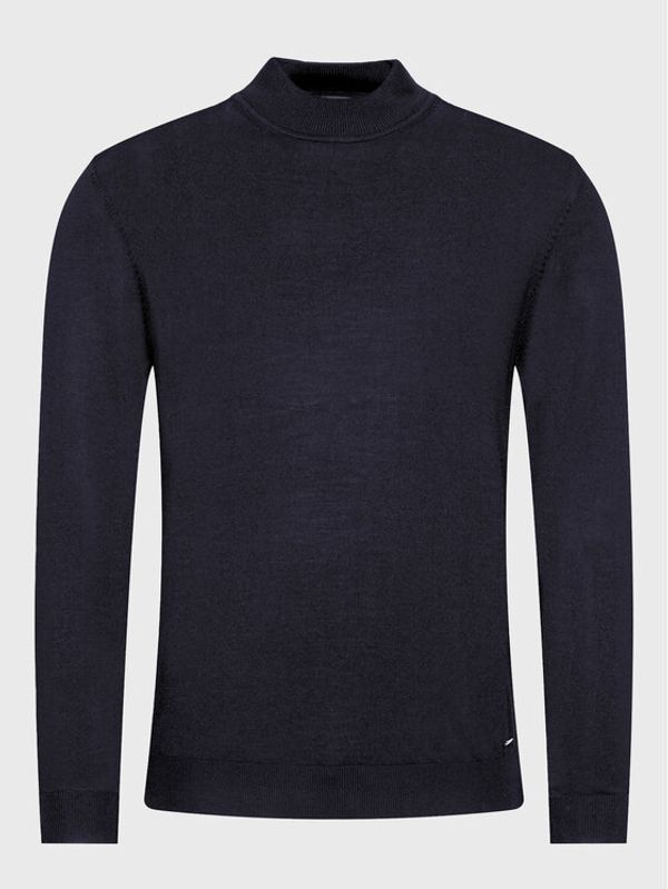 Roy Robson Roy Robson Пуловер 7853-91 Тъмносин Regular Fit