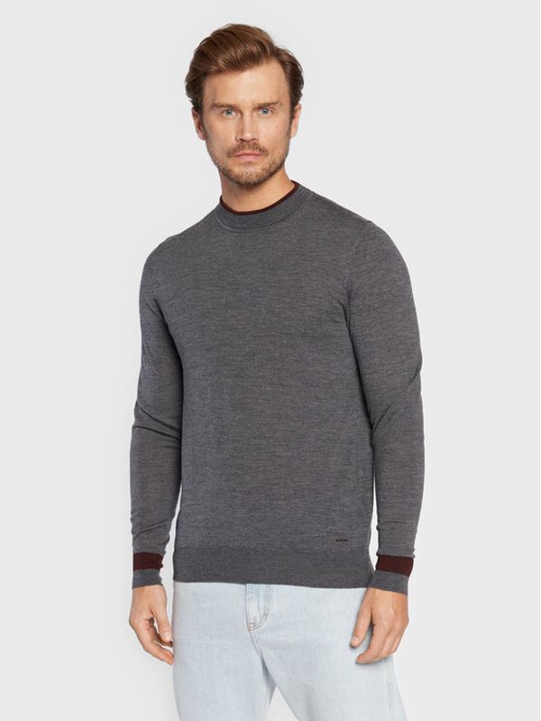 Roy Robson Roy Robson Пуловер 7860-91 Сив Regular Fit