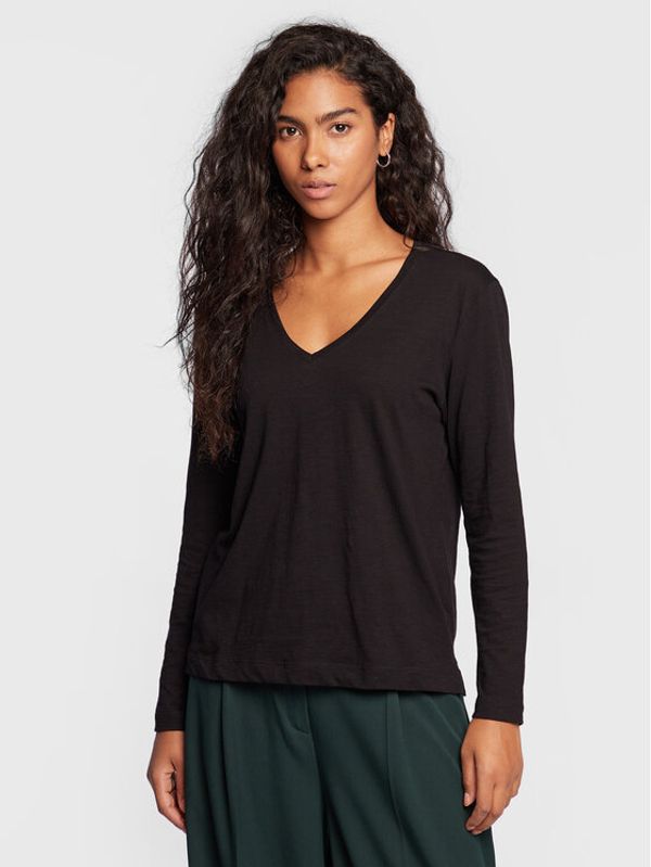 s.Oliver s.Oliver Блуза 2122512 Черен Relaxed Fit