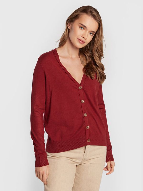 s.Oliver s.Oliver Кардиган 2120313 Червен Regular Fit