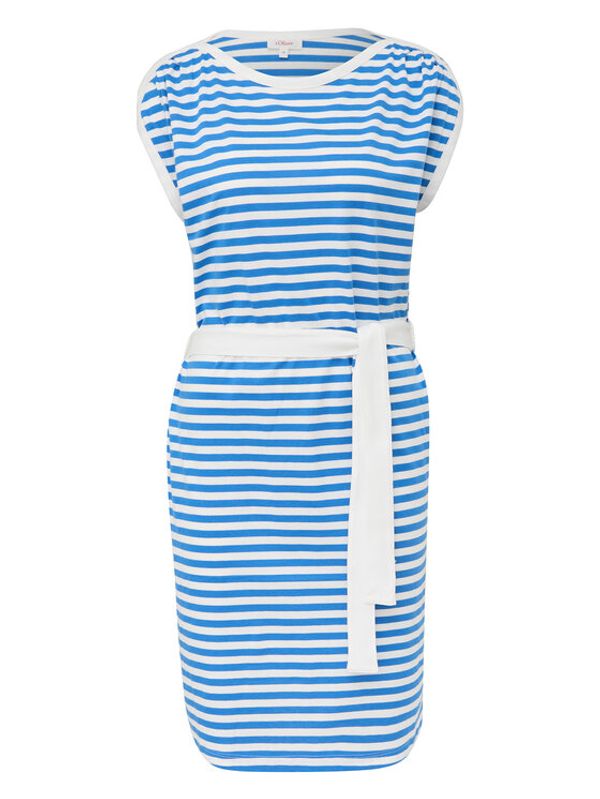 s.Oliver s.Oliver Лятна рокля 2129632 Син Loose Fit