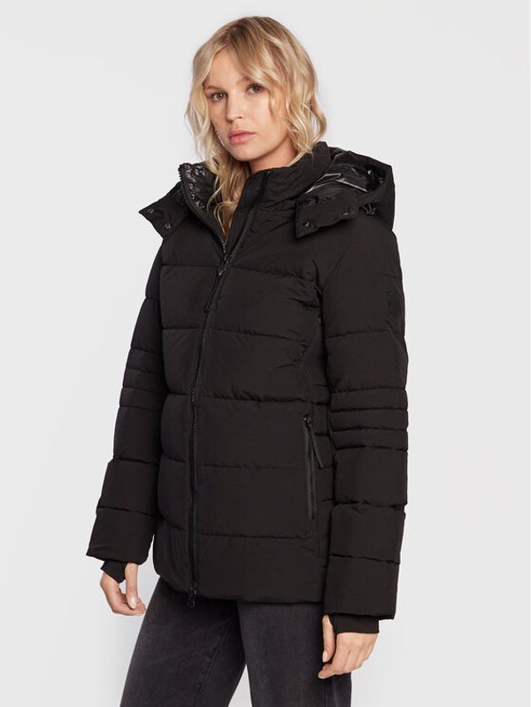 s.Oliver s.Oliver Пухено яке 2116983 Черен Regular Fit