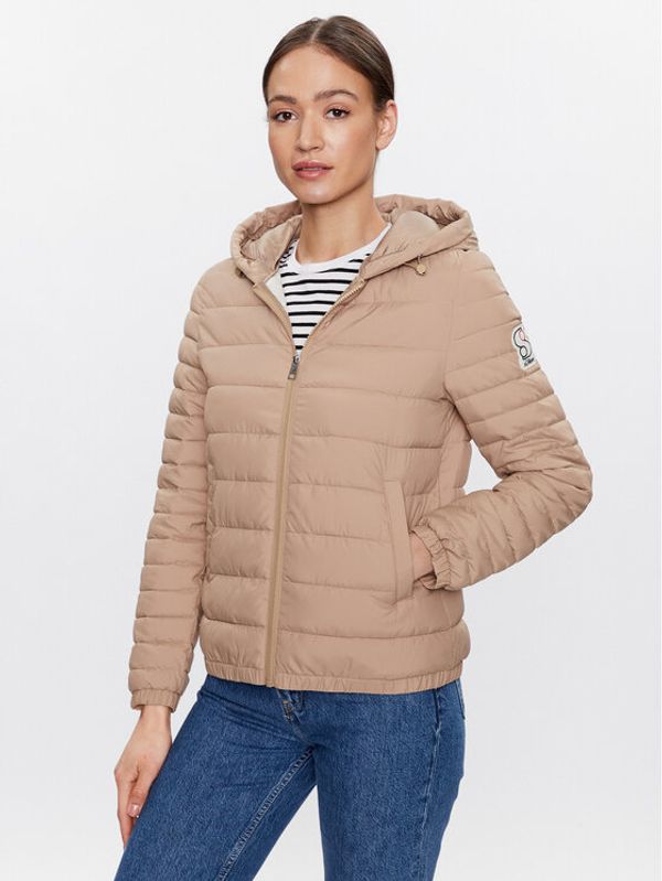 s.Oliver s.Oliver Пухено яке 2124637 Бежов Regular Fit