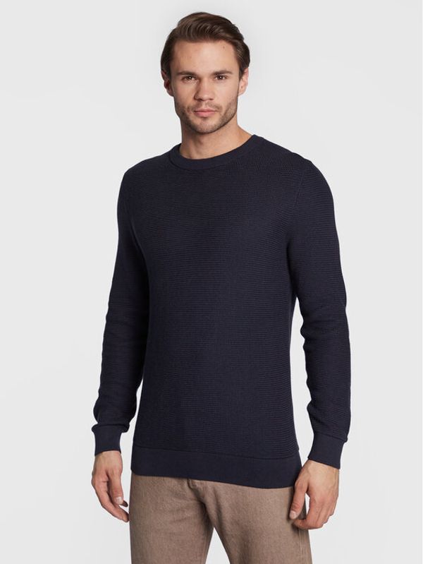 s.Oliver s.Oliver Пуловер 2118066 Тъмносин Regular Fit