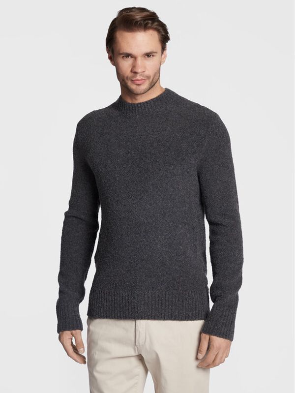 s.Oliver s.Oliver Пуловер 2118069 Сив Regular Fit