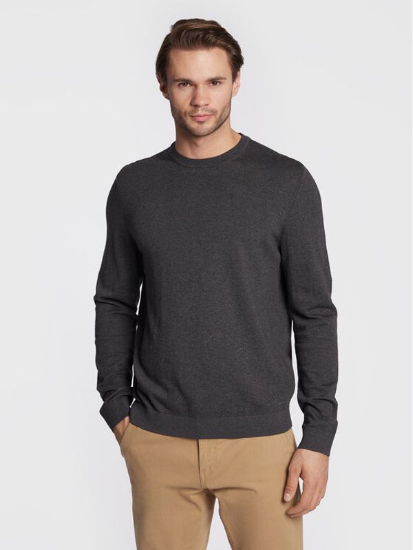 s.Oliver s.Oliver Пуловер 2121351 Сив Regular Fit