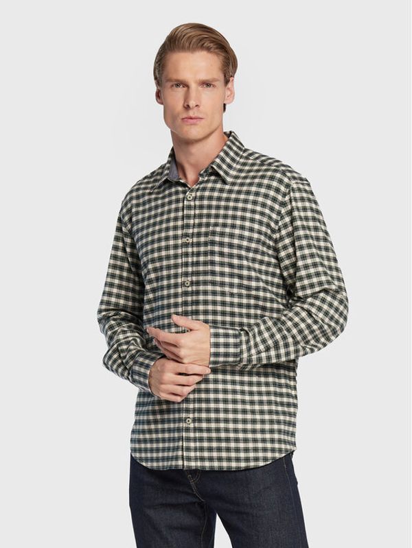 s.Oliver s.Oliver Риза 2120973 Зелен Regular Fit