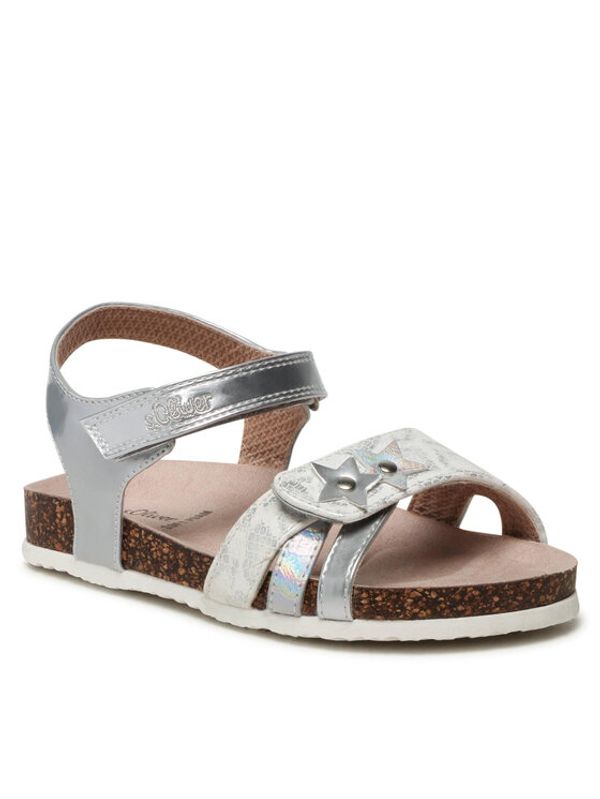 s.Oliver s.Oliver Сандали 5-38500-28 Сребрист