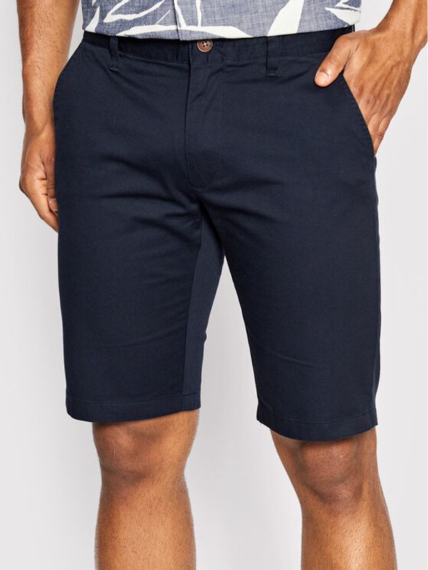 s.Oliver s.Oliver Шорти от плат 2113872 Тъмносин Regular Fit