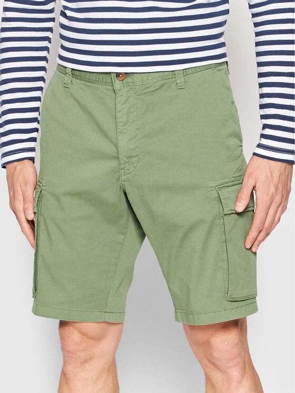 s.Oliver s.Oliver Шорти от плат 2114430 Зелен Regular Fit