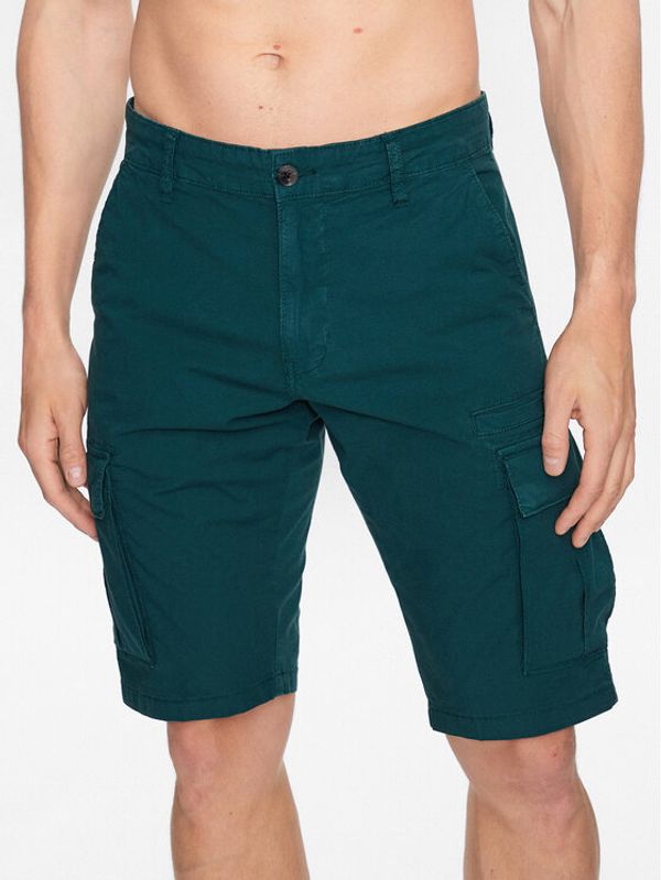 s.Oliver s.Oliver Шорти от плат 2128986 Зелен Relaxed Fit