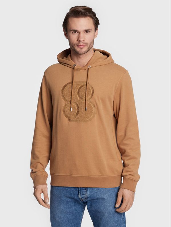 s.Oliver s.Oliver Суитшърт 2121060 Кафяв Regular Fit