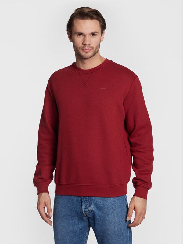 s.Oliver s.Oliver Суитшърт 2122820 Червен Regular Fit
