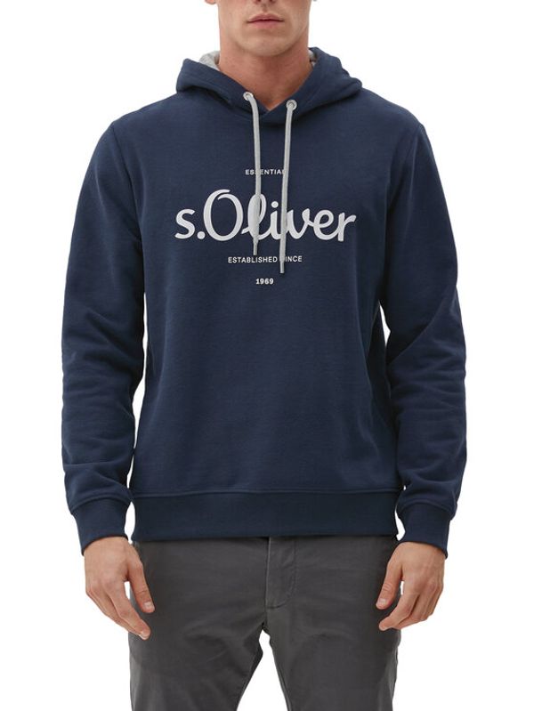 s.Oliver s.Oliver Суитшърт 2132732 Син Regular Fit