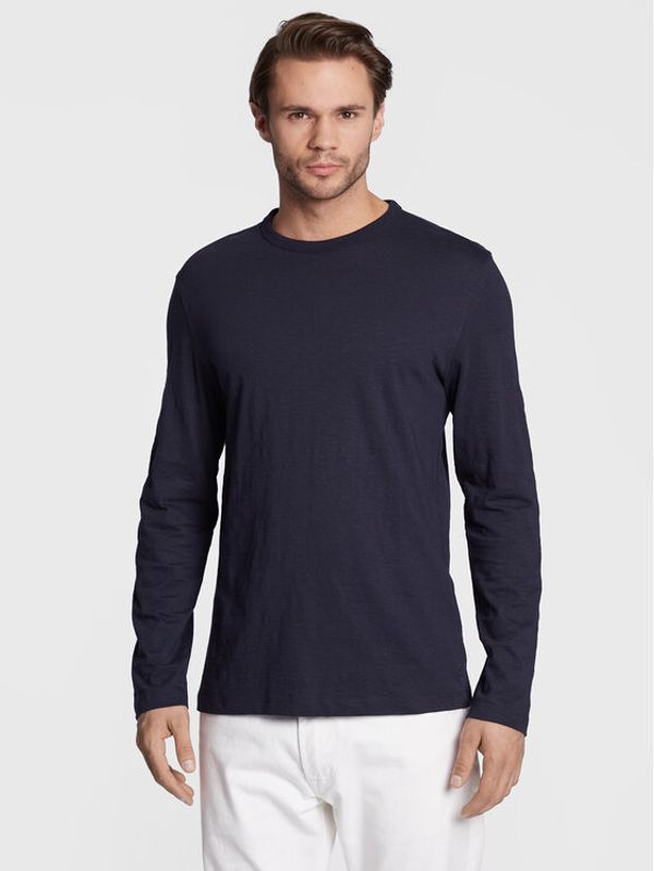 s.Oliver s.Oliver Тениска с дълъг ръкав 2119126 Тъмносин Regular Fit