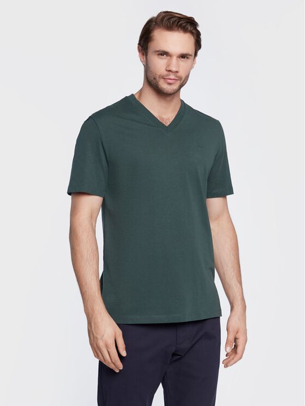 s.Oliver s.Oliver Тишърт 2119121 Зелен Regular Fit