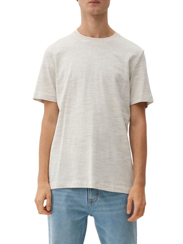 s.Oliver s.Oliver Тишърт 2129471 Бял Regular Fit