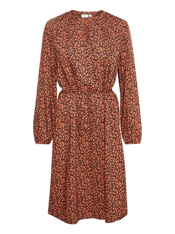 Saint Tropez Saint Tropez Ежедневна рокля 30511718 Оранжев Classic Fit
