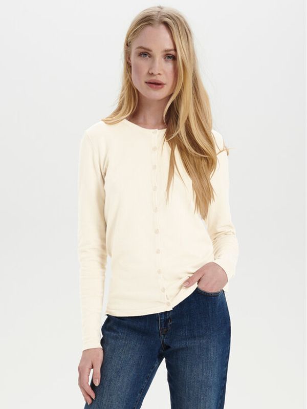 Saint Tropez Saint Tropez Кардиган 30500005 Бял Classic Fit