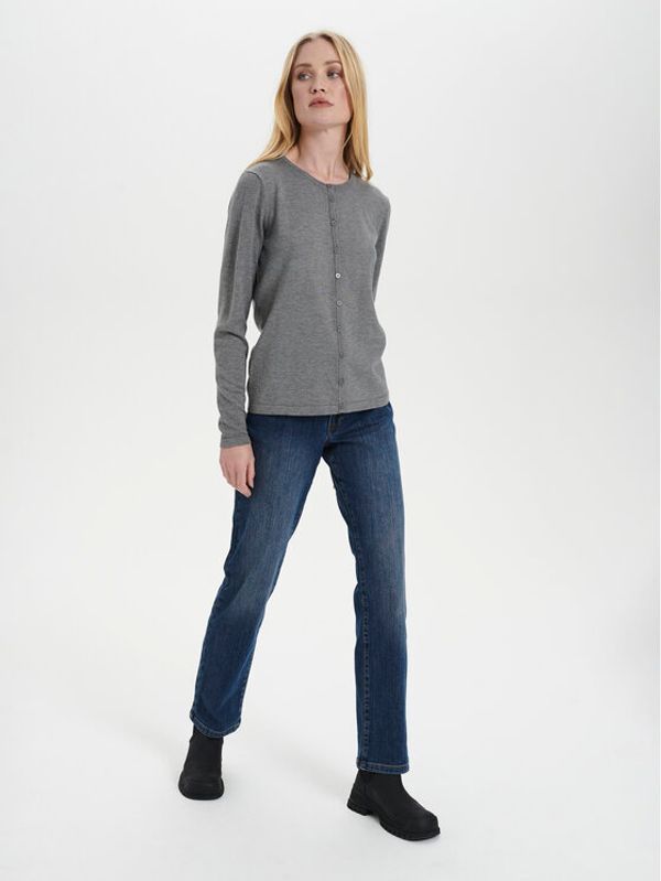 Saint Tropez Saint Tropez Кардиган 30500005 Сив Classic Fit