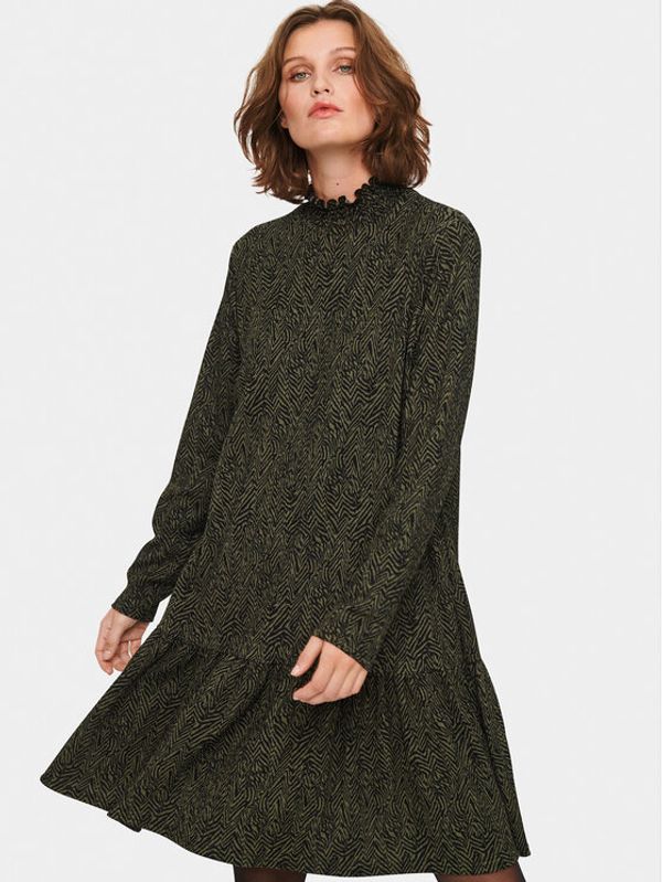 Saint Tropez Saint Tropez Официална рокля 30512370 Зелен Regular Fit