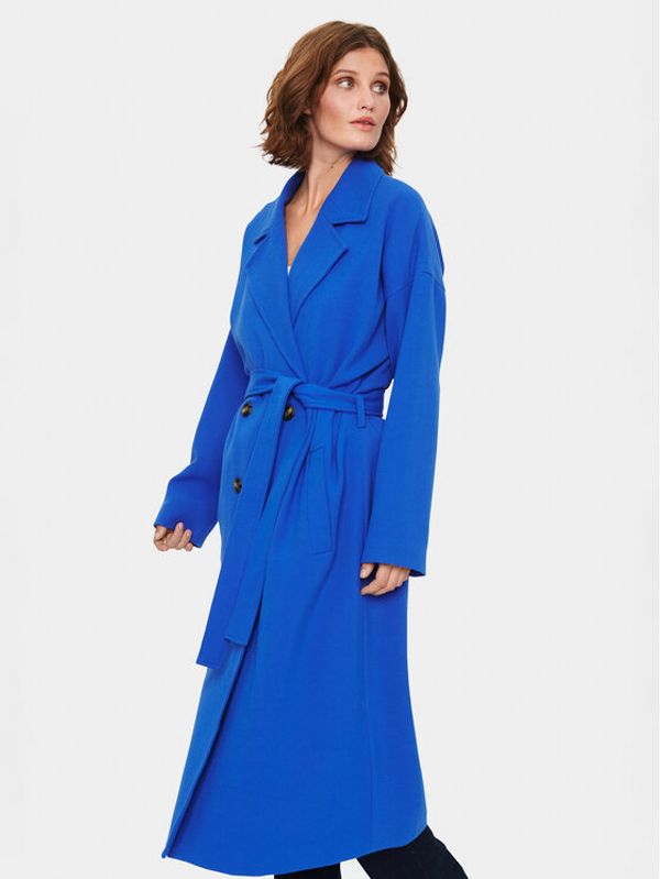 Saint Tropez Saint Tropez Преходно палто 30512308 Син Oversize