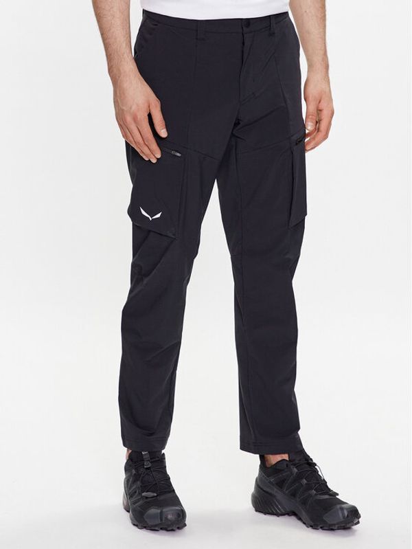 Salewa Salewa Outdoor панталони Puez 28310 Черен Regular Fit