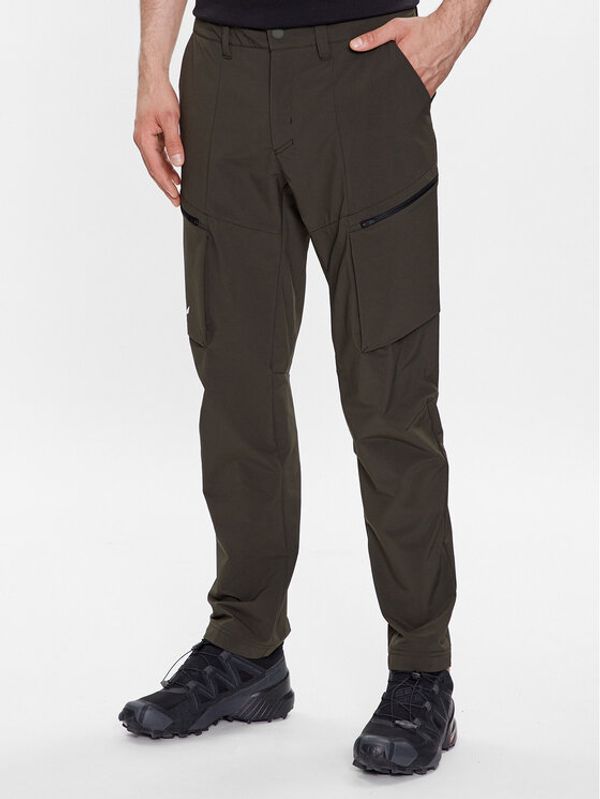 Salewa Salewa Outdoor панталони Puez 28310 Каки Regular Fit