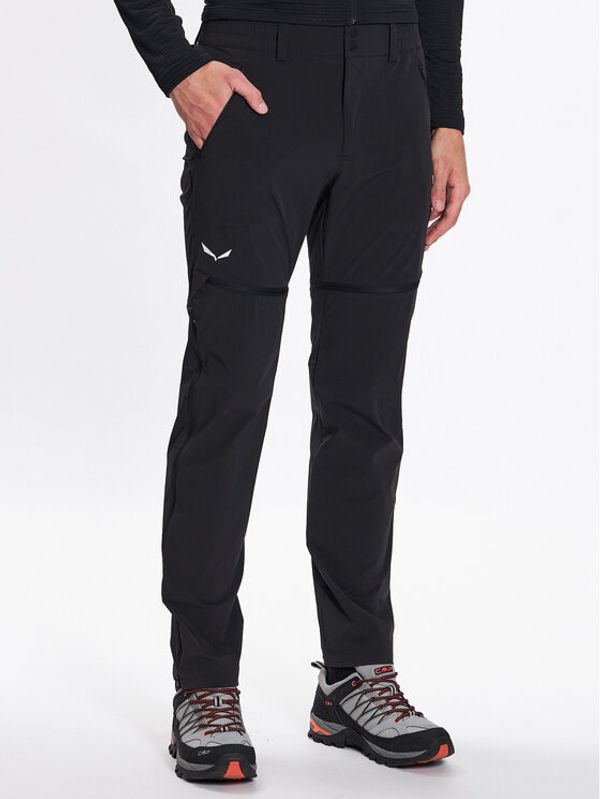 Salewa Salewa Outdoor панталони Talveno 27800 Черен Regular Fit