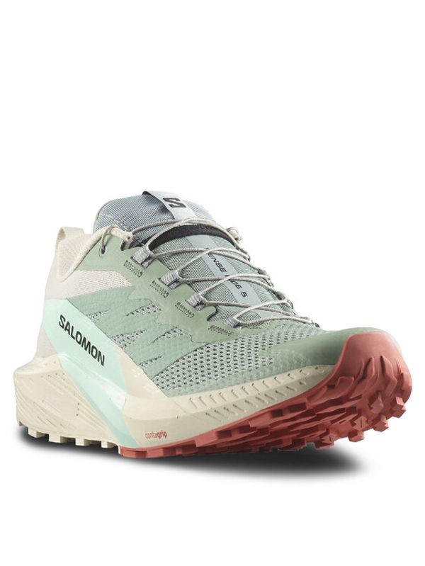 Salomon Salomon Обувки Sense Ride 5 L47211700 Зелен