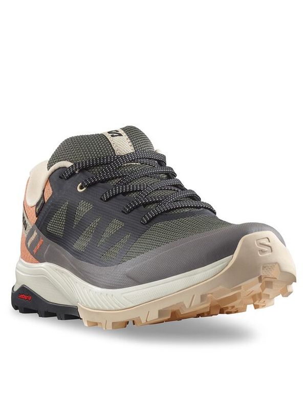 Salomon Salomon Туристически Outrise Gtx W L47219100 Сив
