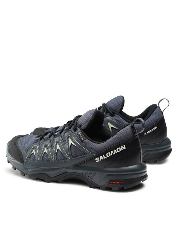 Salomon Salomon Туристически X Braze GORE-TEX L47180800 Син