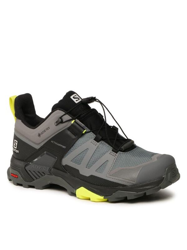 Salomon Salomon Туристически X Ultra 4 Gtx GORE-TEX L41622900 Сив
