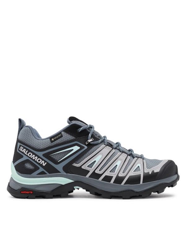 Salomon Salomon Туристически X Ultra Pioneer GORE-TEX L47170200 Сив