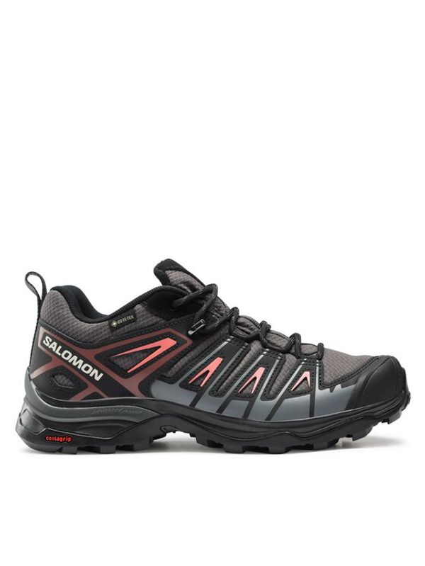 Salomon Salomon Туристически X Ultra Pioneer GORE-TEX L47197000 Сив