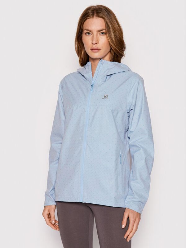 Salomon Salomon Яке за дъжд Essential LC1793100 Син Regular Fit