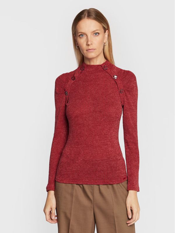 Salsa Salsa Блуза 126472 Червен Slim Fit