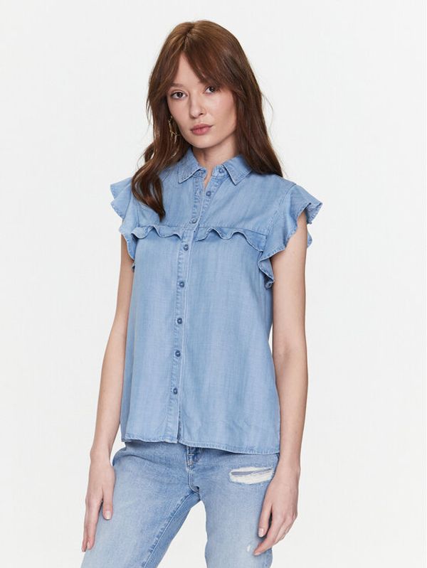 Salsa Salsa Блуза 127417 Син Regular Fit